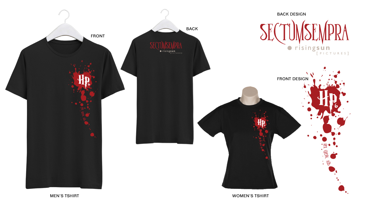 Harry Potter 6 Tshirts - "Sectum Sempra"